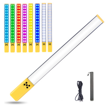 RGB Handheld LED Video Light Wand Stick Photography